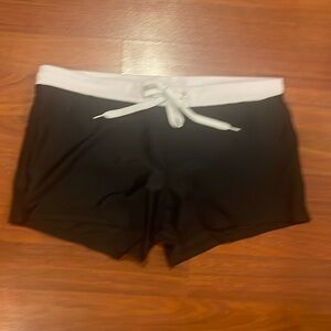 Boys black swiming shorts
